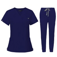 Komplet medyczny damski Scrubs model Remedy - kolor Navy Blue , rozmiary XS, S, M, L, XL, XXL