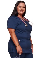 Bluza medyczna Cherokee Workwear WWE620 NAV