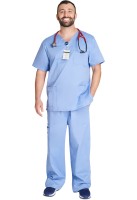 Uniwersalna bluza męska Cherokee Workwear WWE4725 CIEW