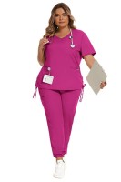 Komplet medyczny damski Scrub model Treat kolor Rose