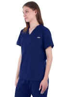 Komplet medyczny damski Scrub model Remedy - kolor Navy Blue