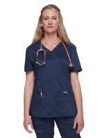 Bluza medyczna Cherokee Workwear WWE610 NAV