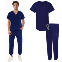 Komplet medyczny męski Scrub model Antidote - kolor Navy Blue