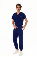 Komplet medyczny męski Scrub model Antidote - kolor Navy Blue