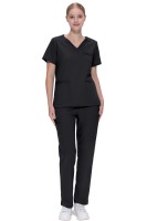 Komplet medyczny damski Scrub model Prescribe kolor Black