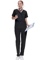 Komplet medyczny damski Scrub model Prescribe kolor Black
