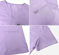 Komplet medyczny damski Scrub model Prescribe detale