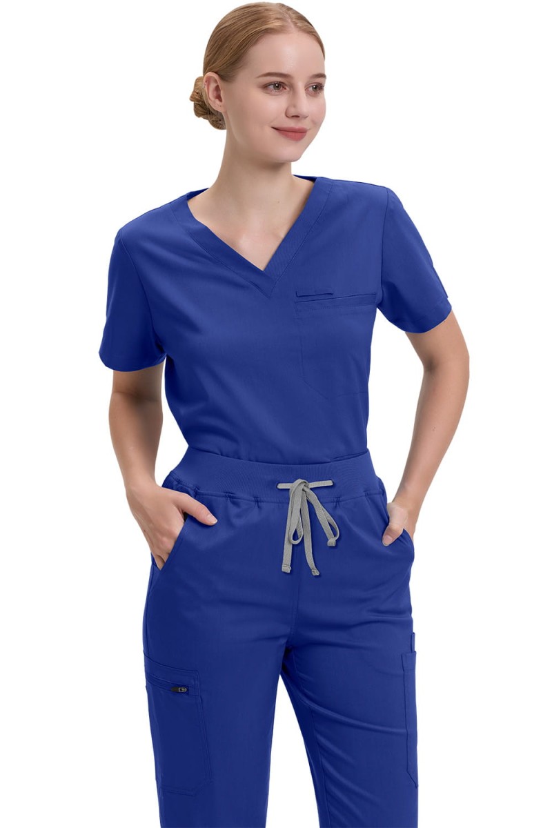 Komplet medyczny damski Scrub model Prescribe kolor Dark Blue