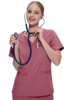 Komplet medyczny damski Scrub model Prescribe kolor Coral Pink