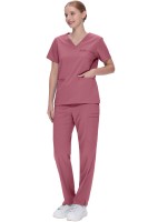 Komplet medyczny damski Scrub model Prescribe kolor Coral Pink