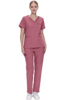 Komplet medyczny damski Scrub model Prescribe kolor Coral Pink