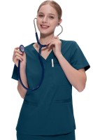 Komplet medyczny damski Scrub model Prescribe kolor Sea Blue