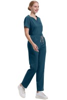Komplet medyczny damski Scrub model Prescribe kolor Sea Blue