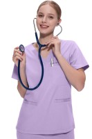 Komplet medyczny damski Scrub model Prescribe kolor Lavender