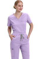 Komplet medyczny damski Scrub model Prescribe kolor Lavender