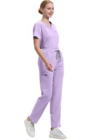 Komplet medyczny damski Scrub model Prescribe kolor Lavender