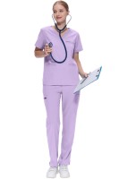 Komplet medyczny damski Scrub model Prescribe kolor Lavender