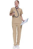 Komplet medyczny damski Scrub model Prescribe kolor Coffee