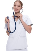 Komplet medyczny damski Scrub model Prescribe kolor White