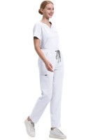 Komplet medyczny damski Scrub model Prescribe kolor White