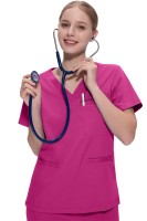 Komplet medyczny damski Scrub model Prescribe kolor Rose