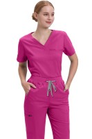 Komplet medyczny damski Scrub model Prescribe kolor Rose