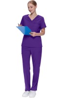 Komplet medyczny damski Scrub model Prescribe kolor Violet