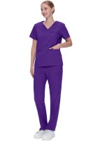 Komplet medyczny damski Scrub model Prescribe kolor Violet