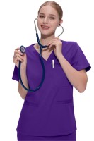 Komplet medyczny damski Scrub model Prescribe kolor Violet