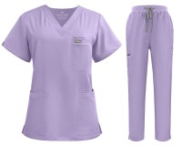 Komplet medyczny damski Scrub model Prescribe kolor Lavender