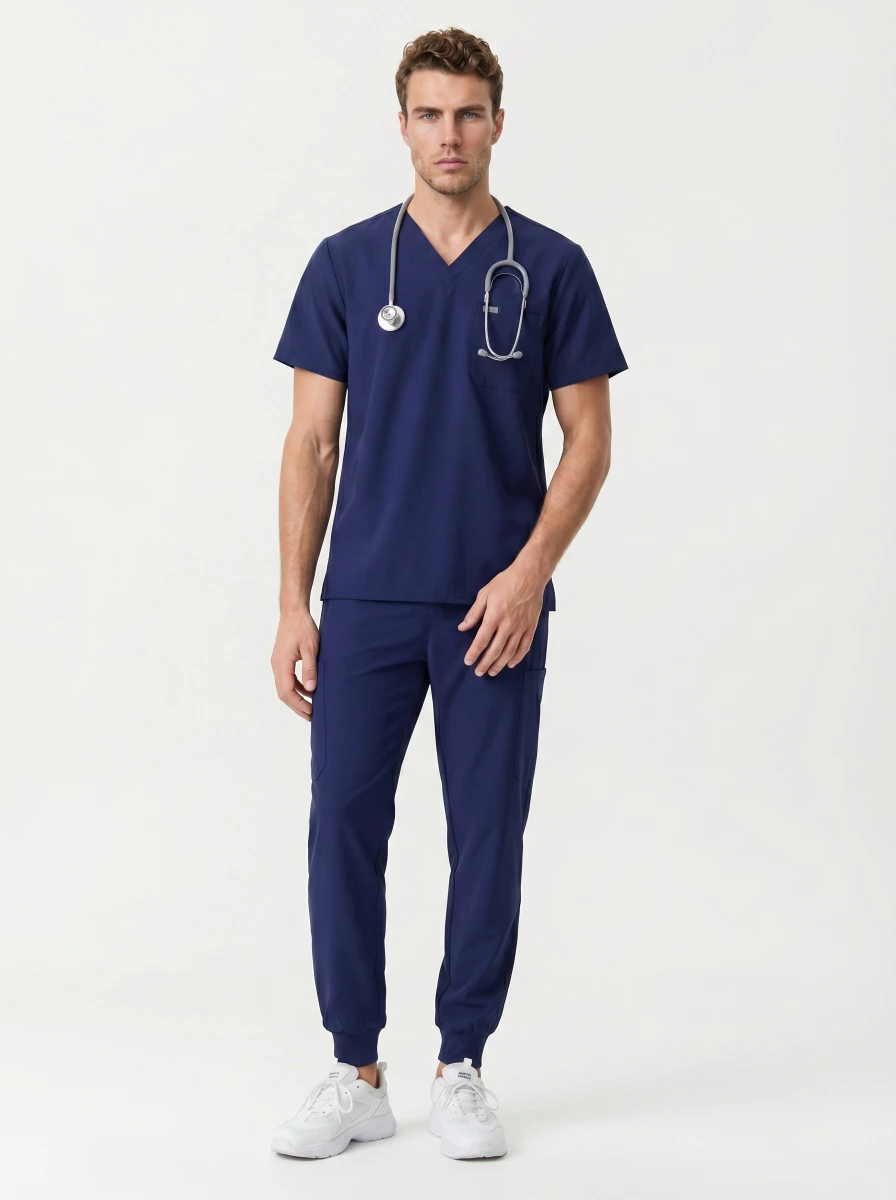 Komplet medyczny męski Scrub model Antidote - kolor Navy Blue