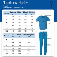 Komplet medyczny męski Scrub model Antidote